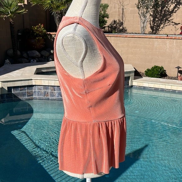 Halogen NWOT Sleeveless Coral Peplum
Top -Size S - Picture 3 of 12